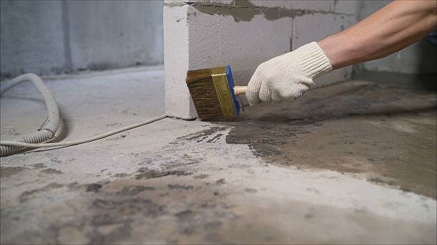 SJ Waterproofing Pros Basement Waterproofing coverage map for Brightwood, VA and surrounding area